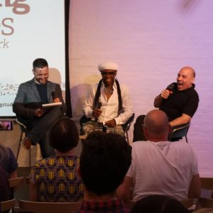 Dr Simon Barber interviews Nile Rodgers and Merck Mercuriadis at the Ivors Academy